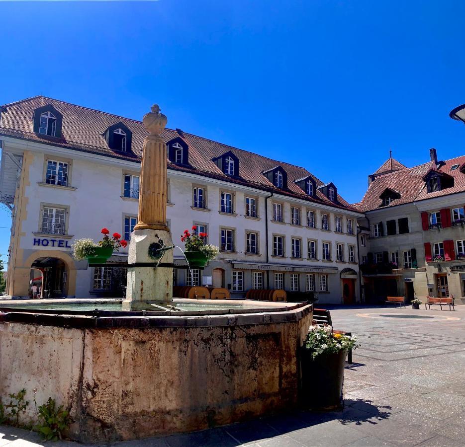 Swiss Hotel La Couronne Avenches Dış mekan fotoğraf
